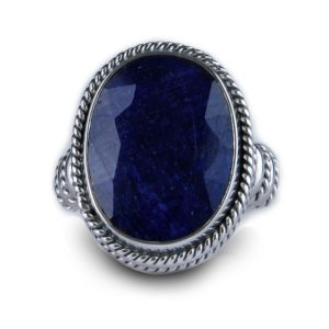 SusanB.com Balinesia Artisan Crafted Sterling Silver 19 Carat Sapphire Ring.jpg